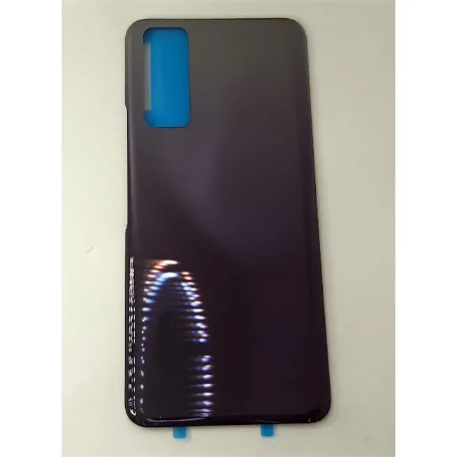 Tapa trasera o tapa bateria negra para Vivo Y72 5G V2041