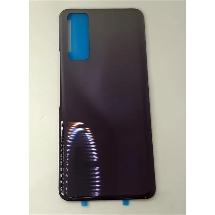 Tapa trasera o tapa bateria negra para Vivo Y72 5G V2041