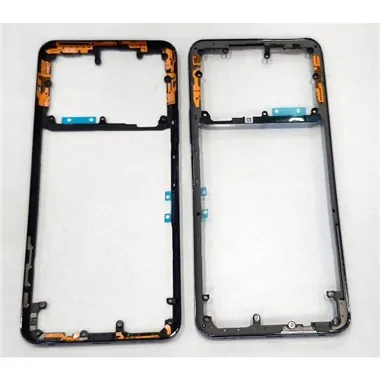 Carcasa trasera o marco negro para Vivo Y76 5G V2124 calidad premium