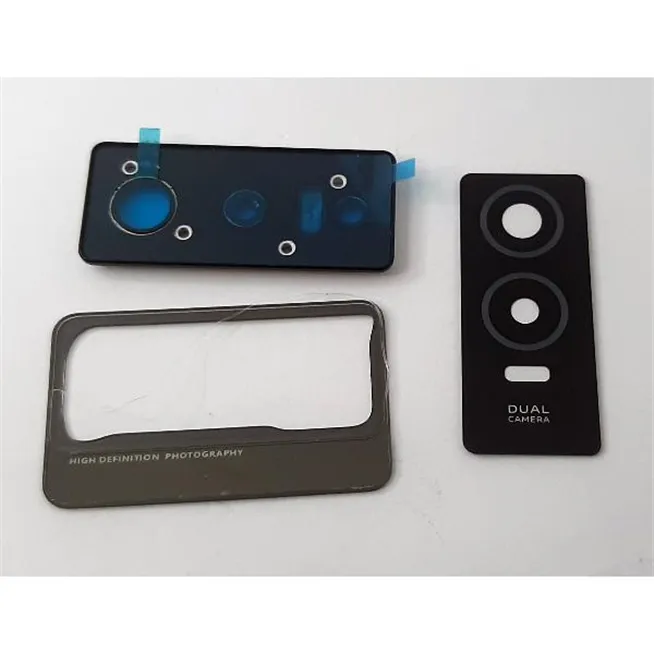 Cubierta camara negra para Vivo Y76 5G V2124 calidad premium