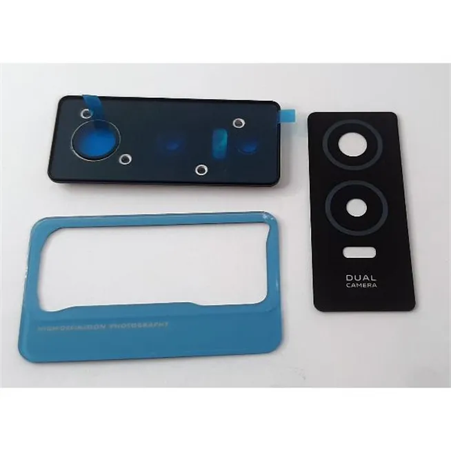 Cubierta camara azul para Vivo Y76 5G V2124 calidad premium