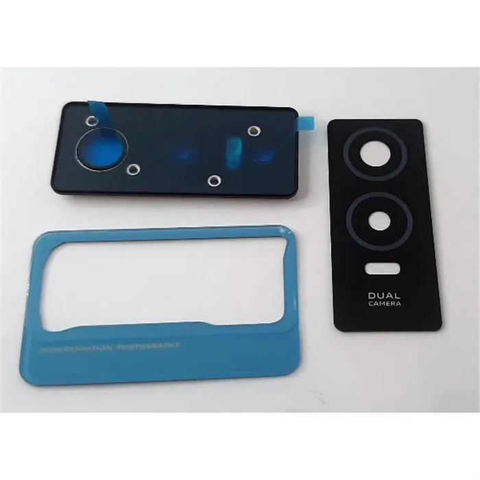 Cubierta camara azul para Vivo Y76 5G V2124 calidad premium