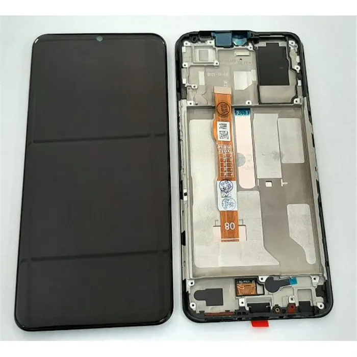Pantalla lcd para Vivo Y76S 5G Vivo Y76 5G mas tactil negro mas marco negro calidad premium