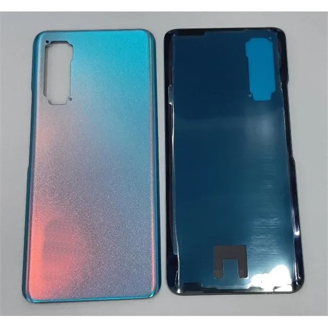 Tapa trasera o tapa bateria azul para Vivo Y76S 5G Vivo Y76 5G V2124