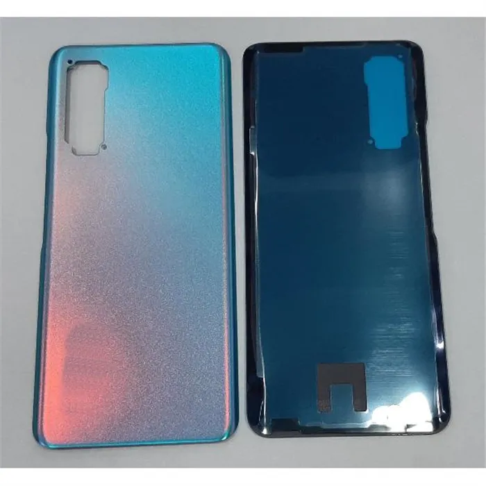 Tapa trasera o tapa bateria azul para Vivo Y76S 5G Vivo Y76 5G V2124