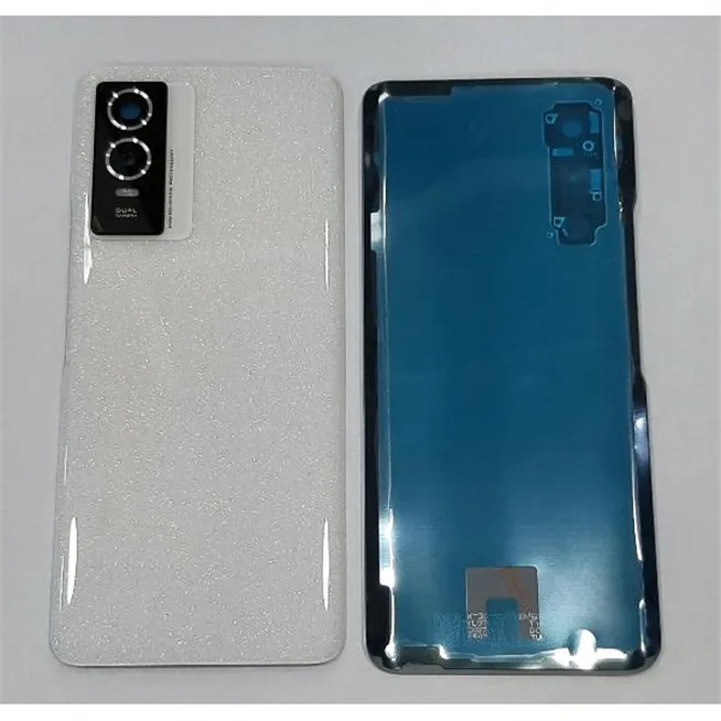 Tapa trasera o tapa bateria blanca para Vivo Y76S 5G Vivo Y76 5G V2124 mas cubierta camara