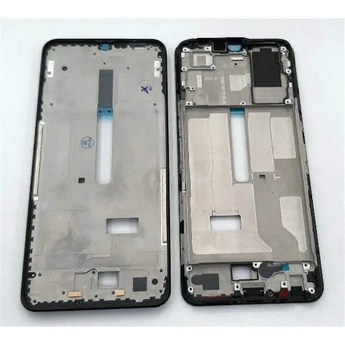 Carcasa central o marco negro para Vivo Y76S 5G Vivo Y76 5G calidad premium