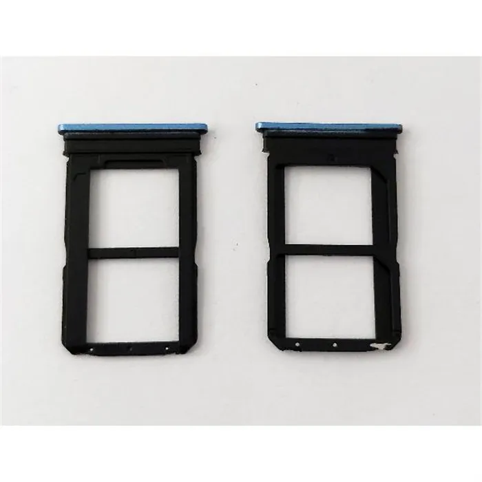 Soporte o bandeja sim azul Dual sim para Vivo Y52 5G V2053 calidad premium