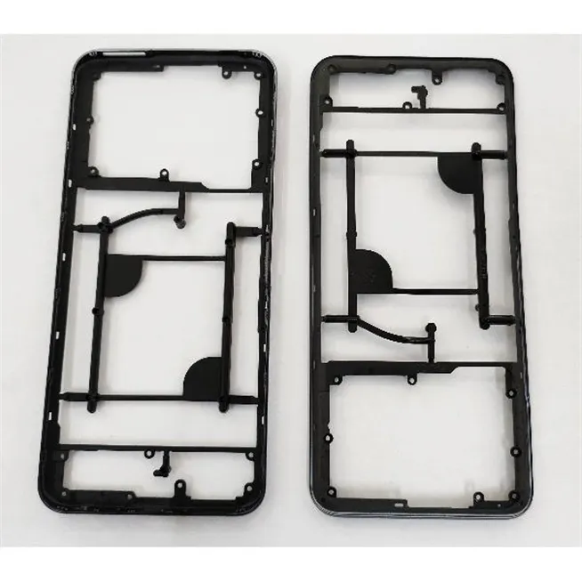 Carcasa trasera o marco negro para Vivo Y52 5G V2053 calidad premium