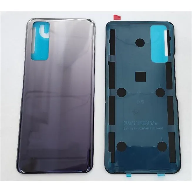 Tapa trasera o tapa bateria negra para Vivo Y52 5G V2053