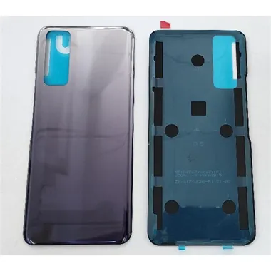 Tapa trasera o tapa bateria negra para Vivo Y52 5G V2053