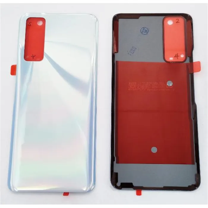 Tapa trasera o tapa bateria blanca para Vivo Y52 5G V2053