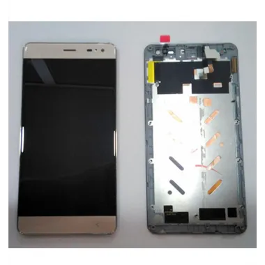 Pantalla LCD para Vkworld G1 mas tactil negro mas marco dorado