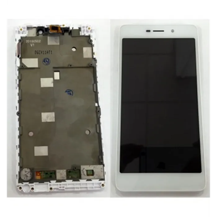 Wiko Pulp Fab 4G M951 pantalla lcd + tactil blanco + marco premium