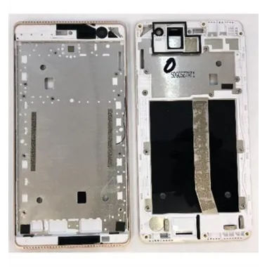 Wiko Robby carcasa central dorada premium