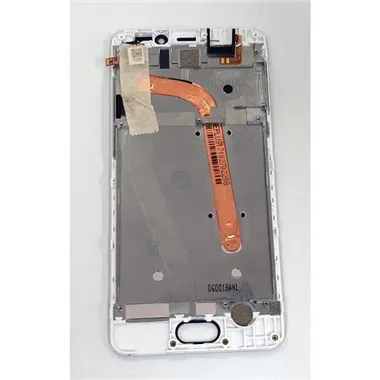Pantalla lcd para Wiko U Feel Prime mas tacttil dorado mas marco blanco calidad premium