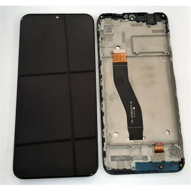Pantalla lcd para Wiko View 4 mas tactil negro mas marco negro calidad premium