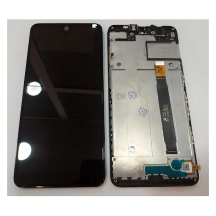 Wiko View 2 pantalla lcd + tactil negro + marco negro