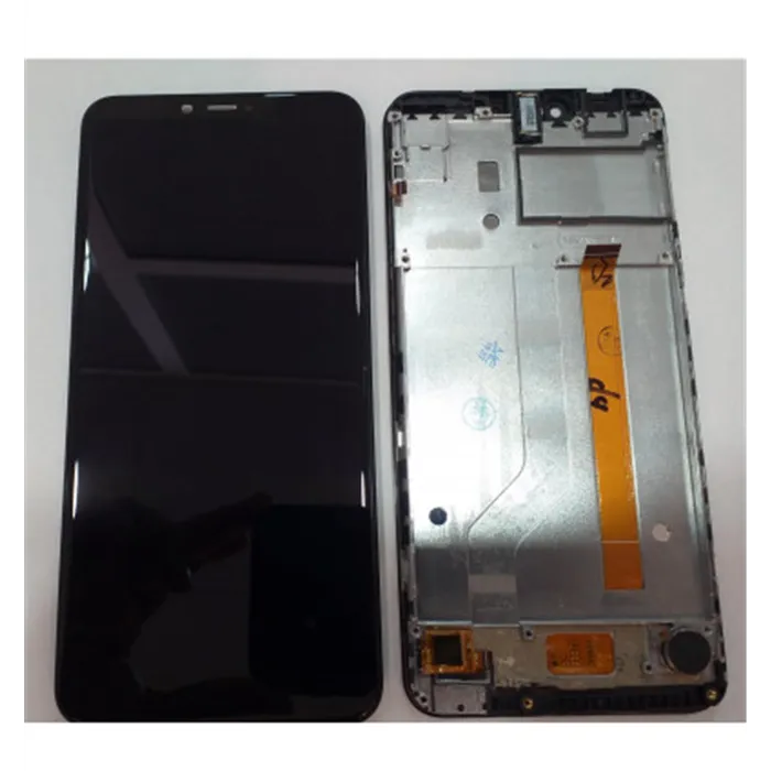 Wiko View 2 Go View 2 Plus pantalla lcd + tactil negro + marco negro