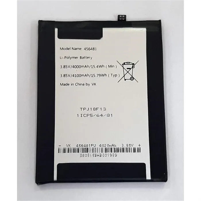 Bateria model 456481 4000mAh para Wiko View 2 Plus View 2 GO calidad premium