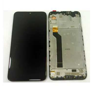Pantalla lcd para Wiko View 3 mas tactil negro mas marco negro calidad premium