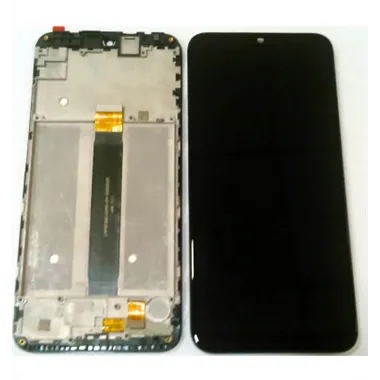 Pantalla LCD para Wiko View 3 Lite mas tactil negro mas marco negro 