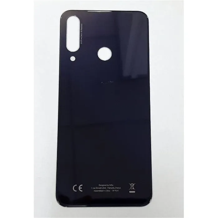 Tapa trasera o tapa bateria azul para Wiko View 3 Pro