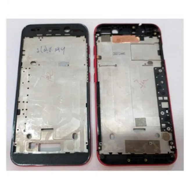 Wiko View Lite carcasa central o marco rojo