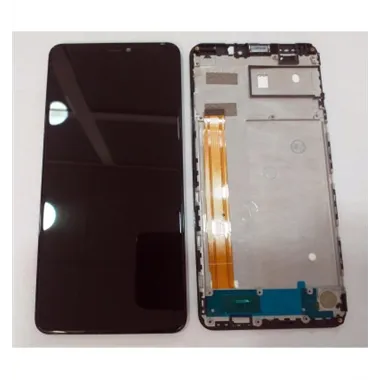 Wiko View Max pantalla lcd + tactil negro + marco negro