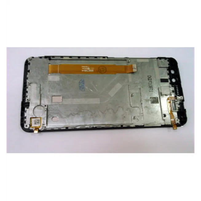 Pantalla lcd para Wiko View Prime mas tactil blanco mas marco negro calidad premium