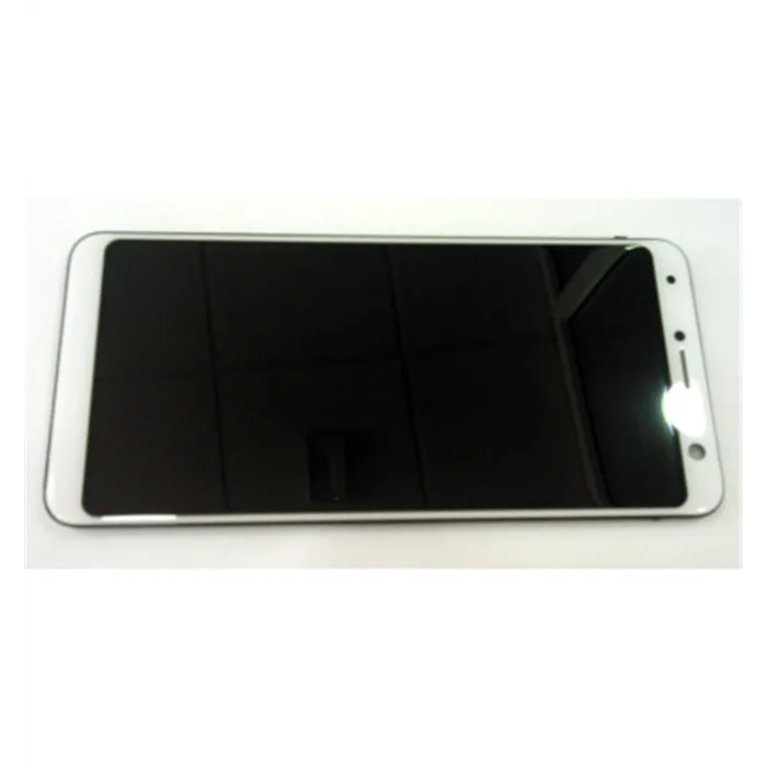 Pantalla lcd para Wiko View Prime mas tactil blanco mas marco negro calidad premium