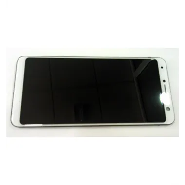 Pantalla lcd para Wiko View Prime mas tactil blanco mas marco negro calidad premium