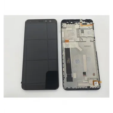 Pantalla LCD para Wiko View Prime mas tactil negro mas marco negro