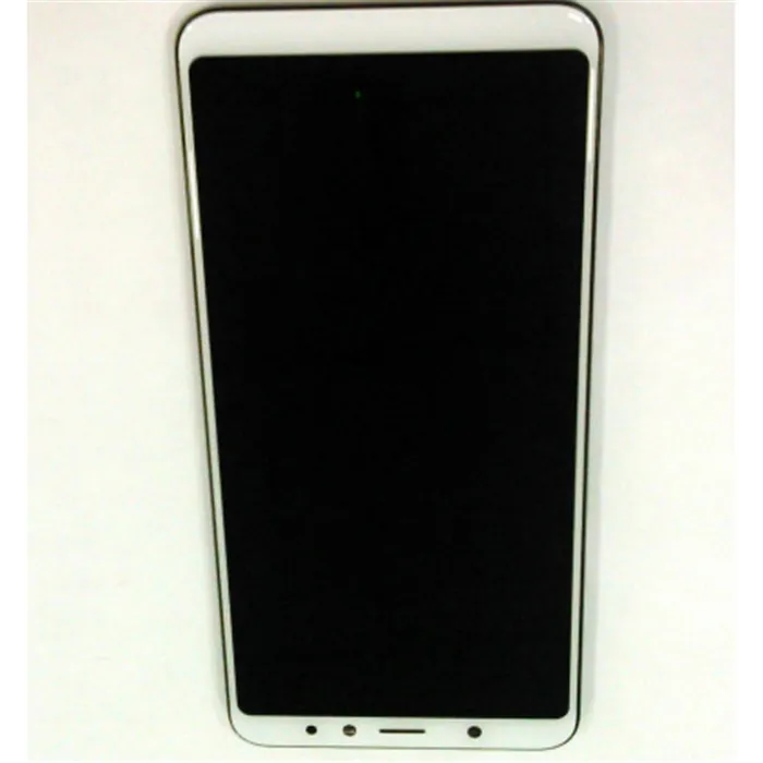 Pantalla lcd para Wiko View XL 6.0 mas tactil blanco mas marco negro calidad premium