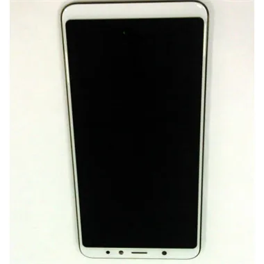 Pantalla lcd para Wiko View XL 6.0 mas tactil blanco mas marco negro calidad premium