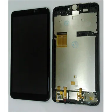 Pantalla lcd para Wiko Y60 mas tactil negro mas marco negro calidad premium