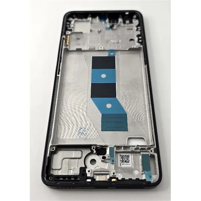 Carcasa o marco frontal negro para Xiaomi Redmi Note 14 4G Xiaomi Redmi Note 14 5G