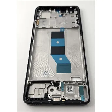Carcasa o marco frontal negro para Xiaomi Redmi Note 14 4G Xiaomi Redmi Note 14 5G