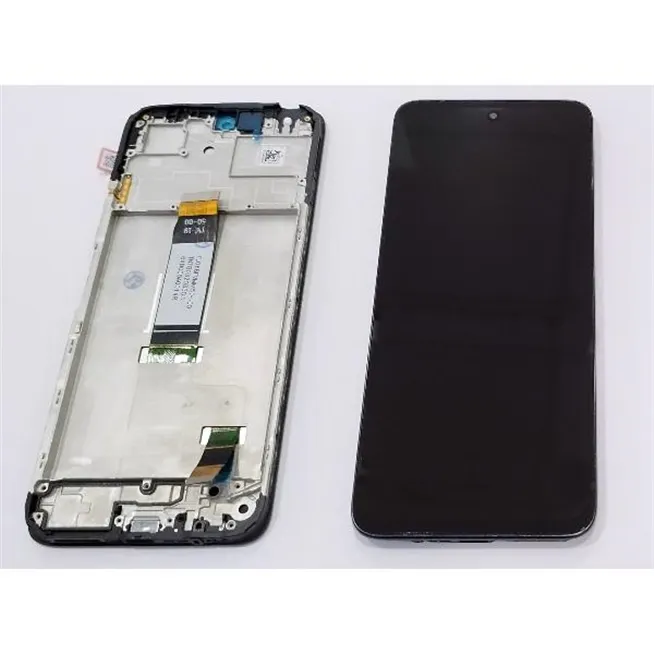 Pantalla lcd para Redmi 13 Redmi 13 5G mas tactil negro con marco negro calidad premium