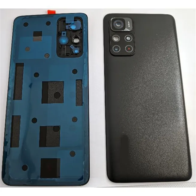 Tapa trasera o tapa bateria negra para Xiaomi Redmi Note 11S 5G mas cubierta camara 