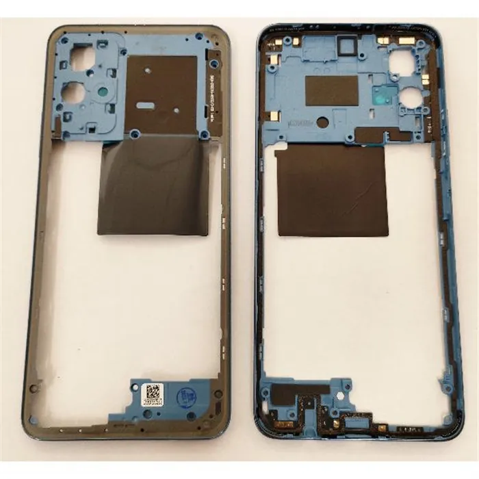 carcasa o marco central azul oscuro para Xiaomi Redmi Note 11S 5G calidad premium