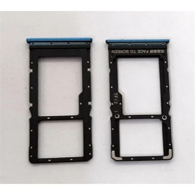 Soporte o bandeja dual sim azul para Xiaomi Redmi Note 11S 5G calidad premium