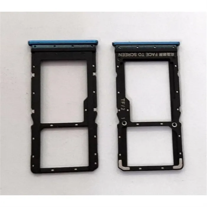 Soporte o bandeja dual sim azul para Xiaomi Redmi Note 11S 5G calidad premium