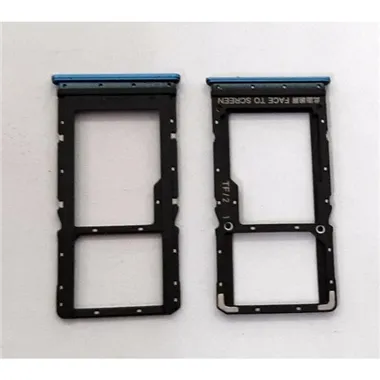 Soporte o bandeja dual sim azul para Xiaomi Redmi Note 11S 5G calidad premium