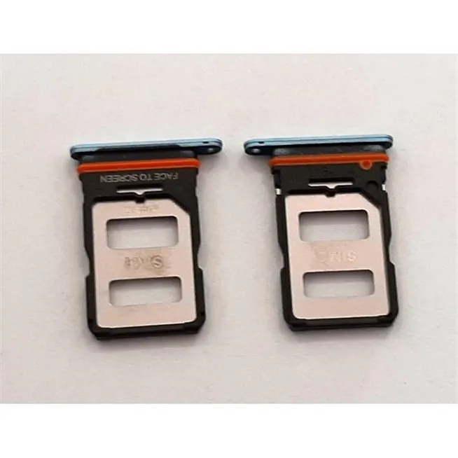 Soporte o bandeja dual sim azul para Xiaomi  11T  11T Pro calidad premium