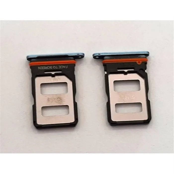 Soporte o bandeja dual sim azul para Xiaomi  11T  11T Pro calidad premium