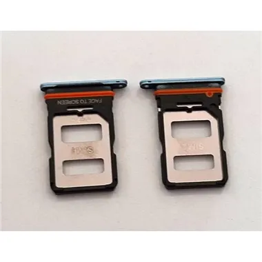 Soporte o bandeja dual sim azul para Xiaomi  11T  11T Pro calidad premium
