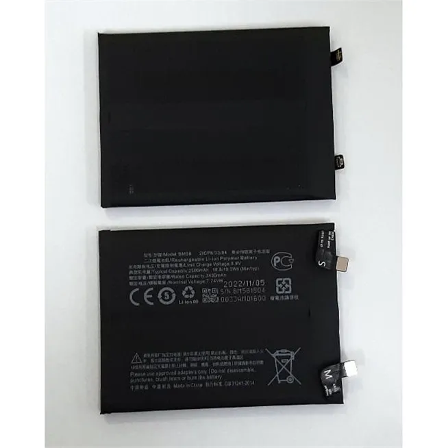 Bateria BM58 2500mAh para Xiaomi Mi 11T Pro 5G