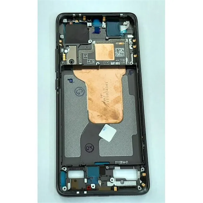 Carcasa central o marco negro para Xiaomi 12 5G calidad premium