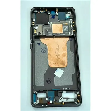 Carcasa central o marco negro para Xiaomi 12 5G calidad premium